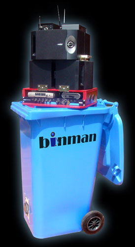 Der binman - überall einsetzbar Der binman - überall einsetzbar